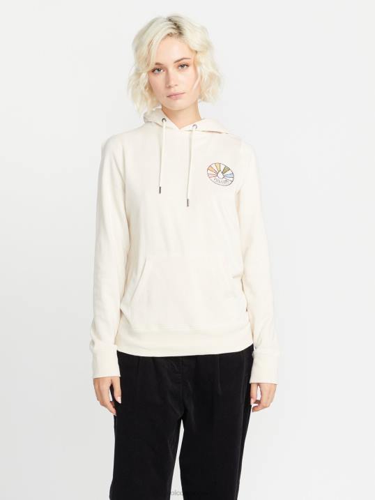 Volcom Wirklich toller Kapuzenpullover Z4DF841 Frauen Kleidung Wolke