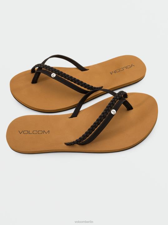 Volcom Thrills II Sandalen Z4DF1012 Frauen Schuhwerk Schwarz