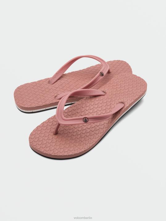 Volcom Öko-Concourse-Sandalen Z4DF989 Frauen Schuhwerk Rosenholz