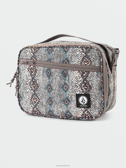 Volcom Lunch-Box Z4DF981 Frauen Zubehör Tierdruck