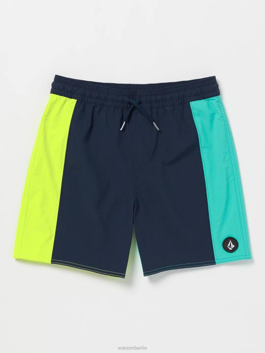 Volcom Lido Liberator-Kofferraum Z4DF1256 Jungen Kleidung Marine