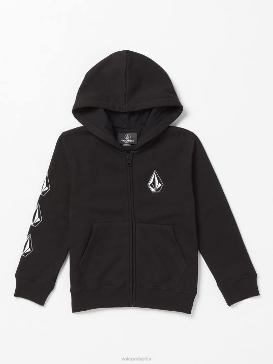 Volcom iron91 Reißverschlussjacke Z4DF1203 Jungen Kleidung Schwarz