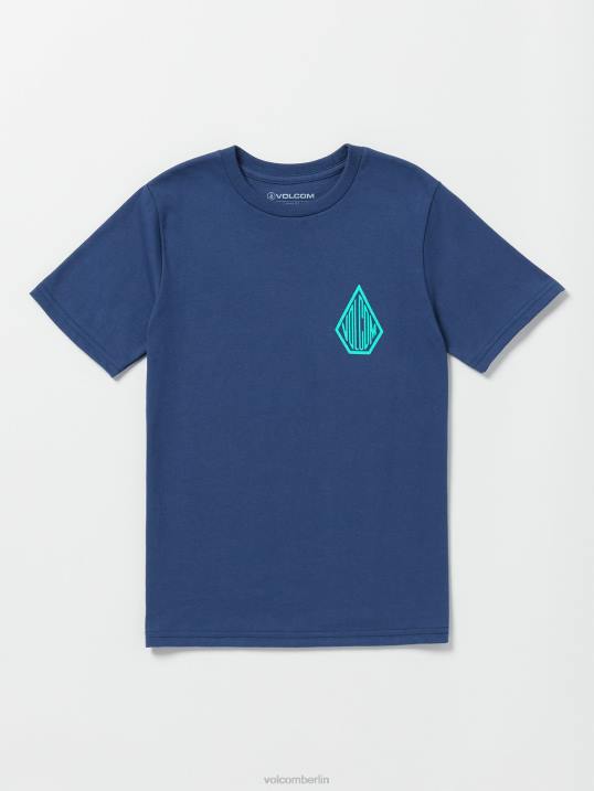 Volcom iron91 Kurzarm-T-Shirt Z4DF1149 Jungen Kleidung Marine