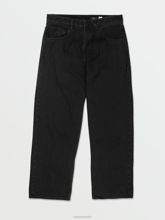 Volcom bauschige Jeanshose Z4DF338 Männer Kleidung Schwarz