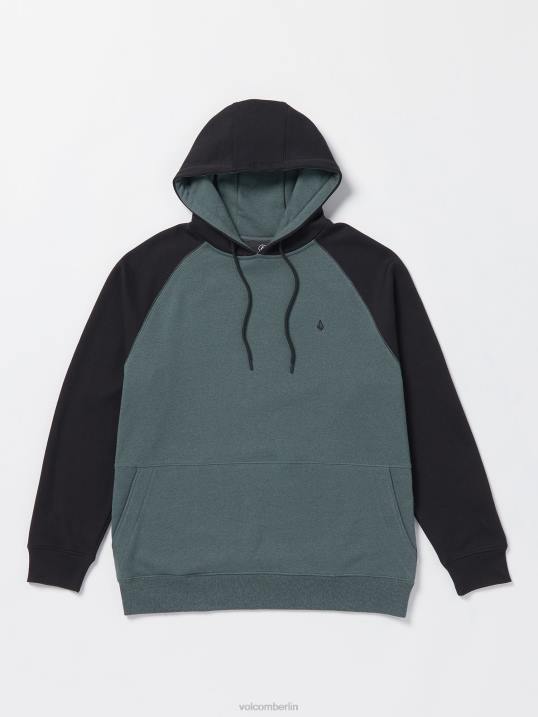 Volcom Homak Kapuzenpullover Z4DF174 Männer Kleidung dunkler Schiefer