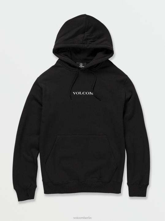 Volcom Kapuzenpullover aus Stein Z4DF184 Männer Kleidung Schwarz