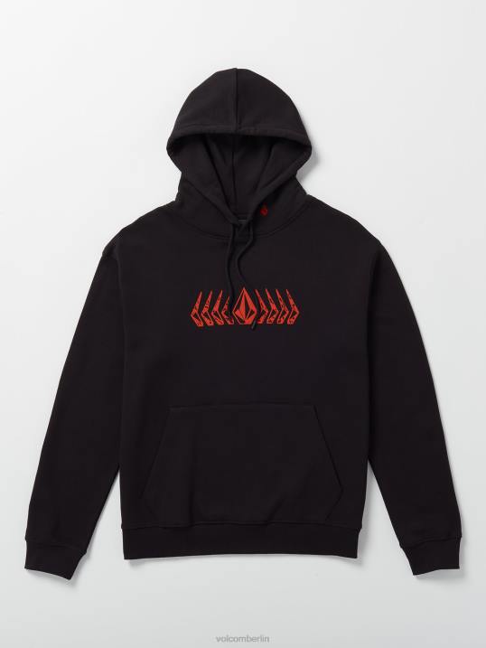 Volcom Watanit-Kapuzenpullover Z4DF185 Männer Kleidung Schwarz