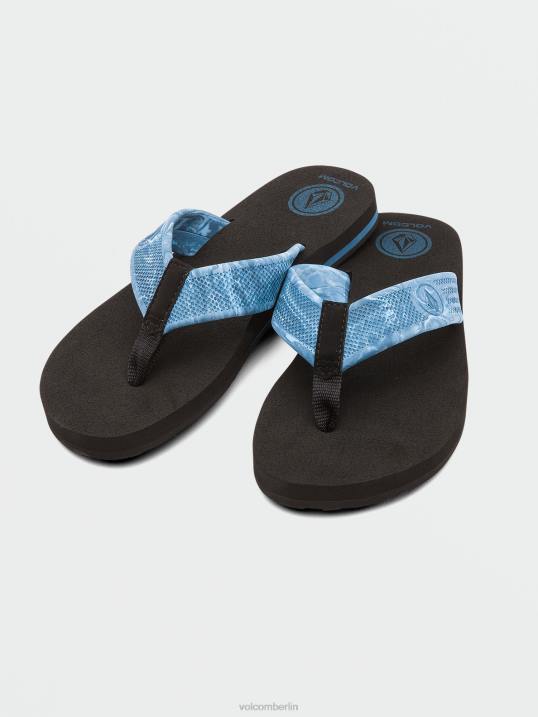 Volcom Daycation-Sandalen Z4DF615 Männer Schuhwerk gealtertes Indigo