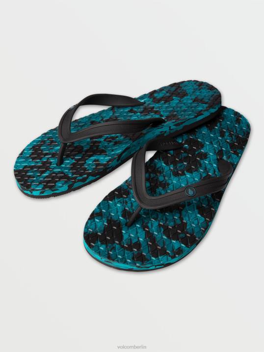 Volcom Öko-Concourse-Sandalen Z4DF596 Männer Schuhwerk Fichtengrün