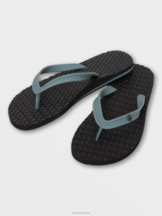 Volcom Öko-Concourse-Sandalen Z4DF607 Männer Schuhwerk blaue Kombination