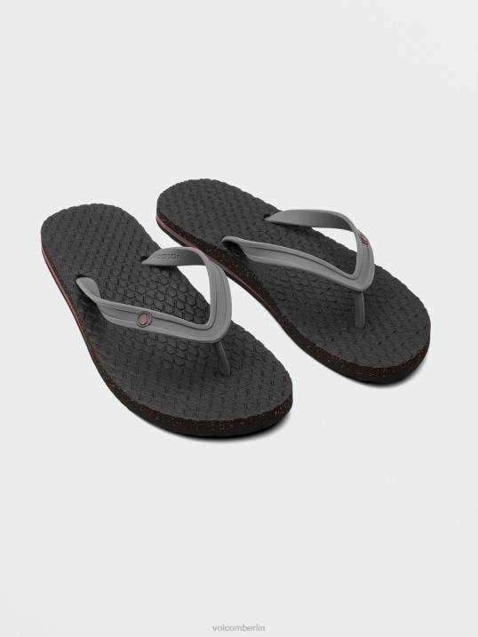 Volcom Öko-Concourse-Sandalen Z4DF608 Männer Schuhwerk Zinn