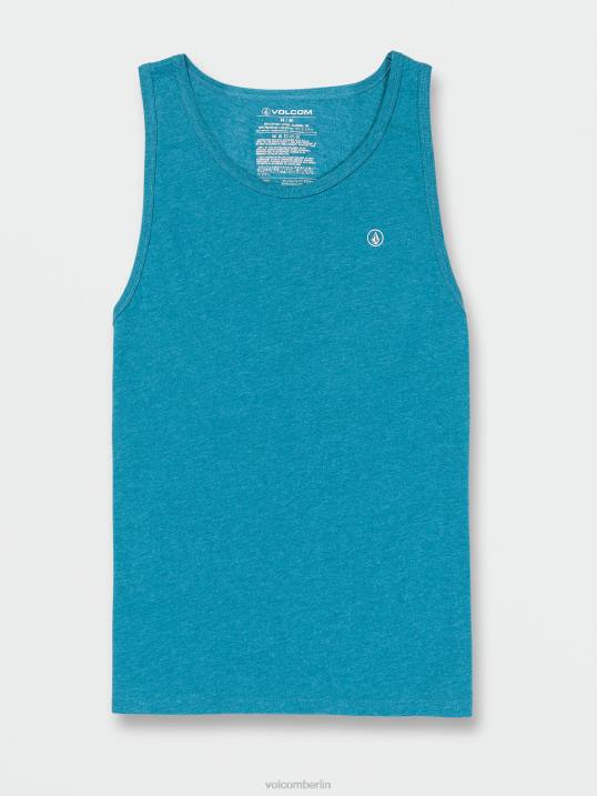 Volcom Massiver Heidetank Z4DF745 unisex draussen Ozeanblaugrünes Heidekraut