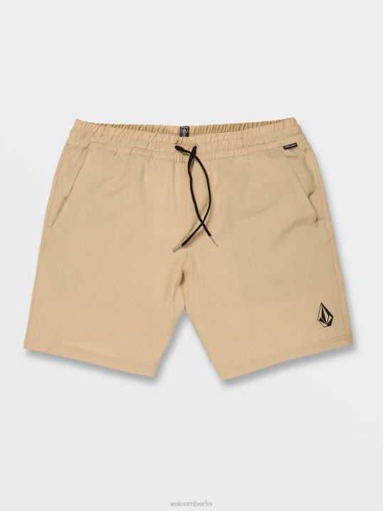 Volcom dezente Hybrid-Shorts Z4DF747 unisex draussen Mandel